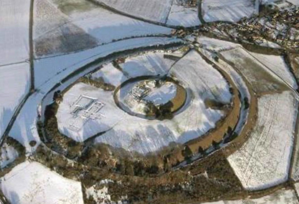 Rathcroghan Royal Complex in the snow