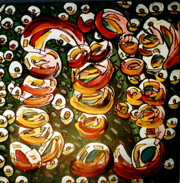 Burgers — Painting by Peter J Cosgrave