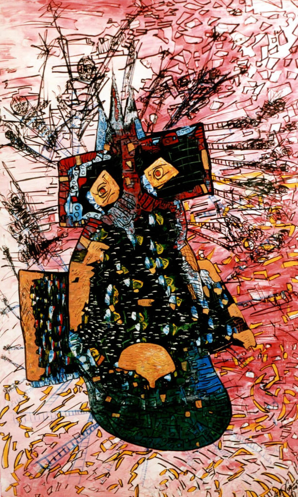 Depression — Painting by Peter J Cosgrave