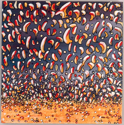 Desert Seeds — Painting by Peter J Cosgrave