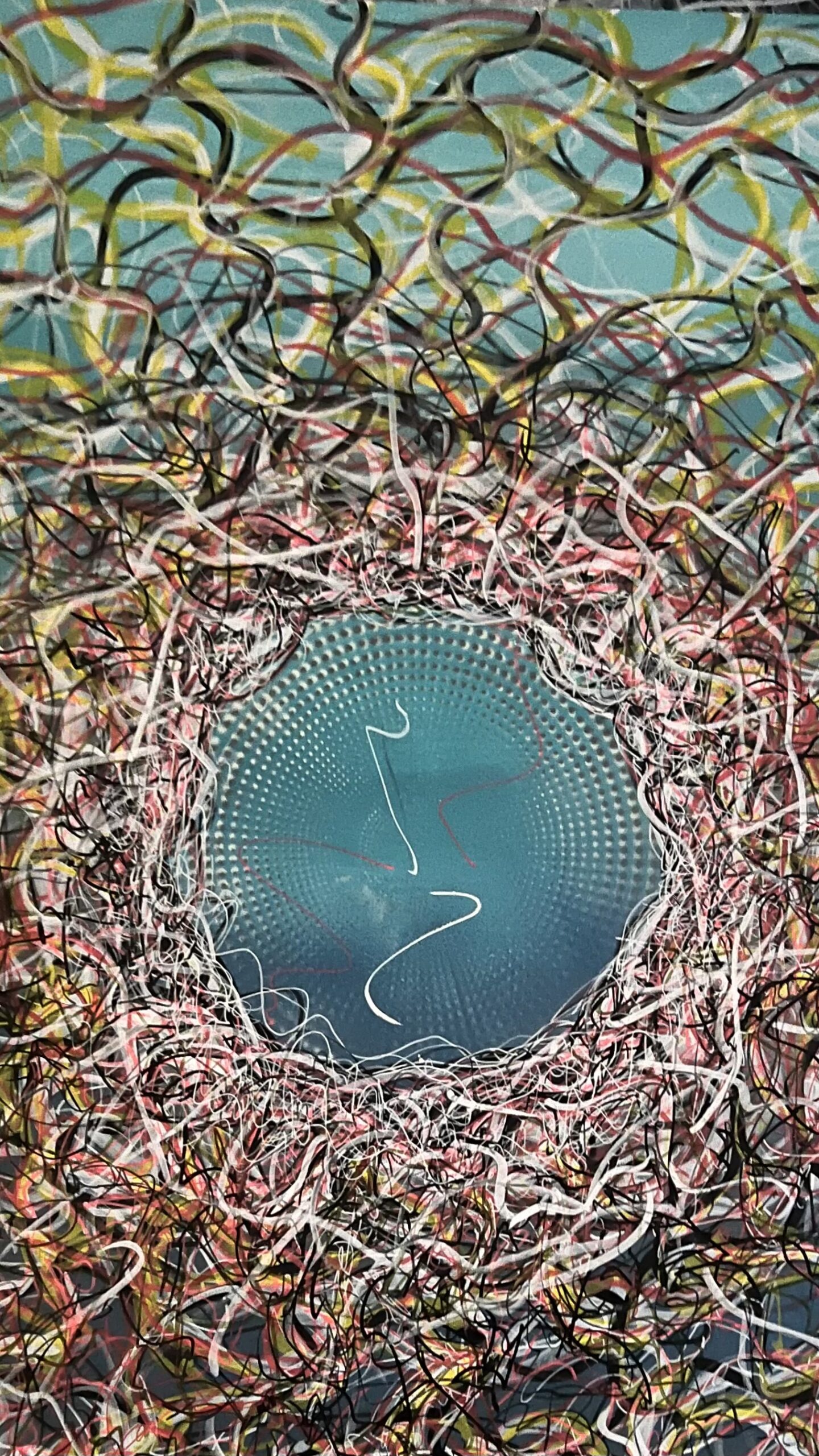 INTRUSIVE — Painting by Peter J Cosgrave
