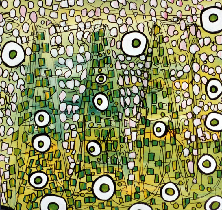 Three Druids — Painting by Peter J Cosgrave