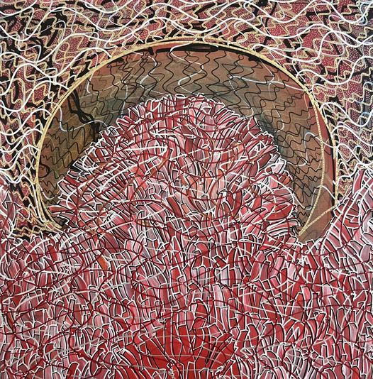 War — Painting by Peter J Cosgrave